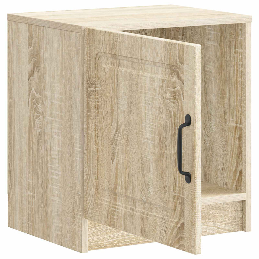 Nachtkastje 2 pcs Sonoma Eiken 43 x 34,5 x 47 cm Bewerkt hout