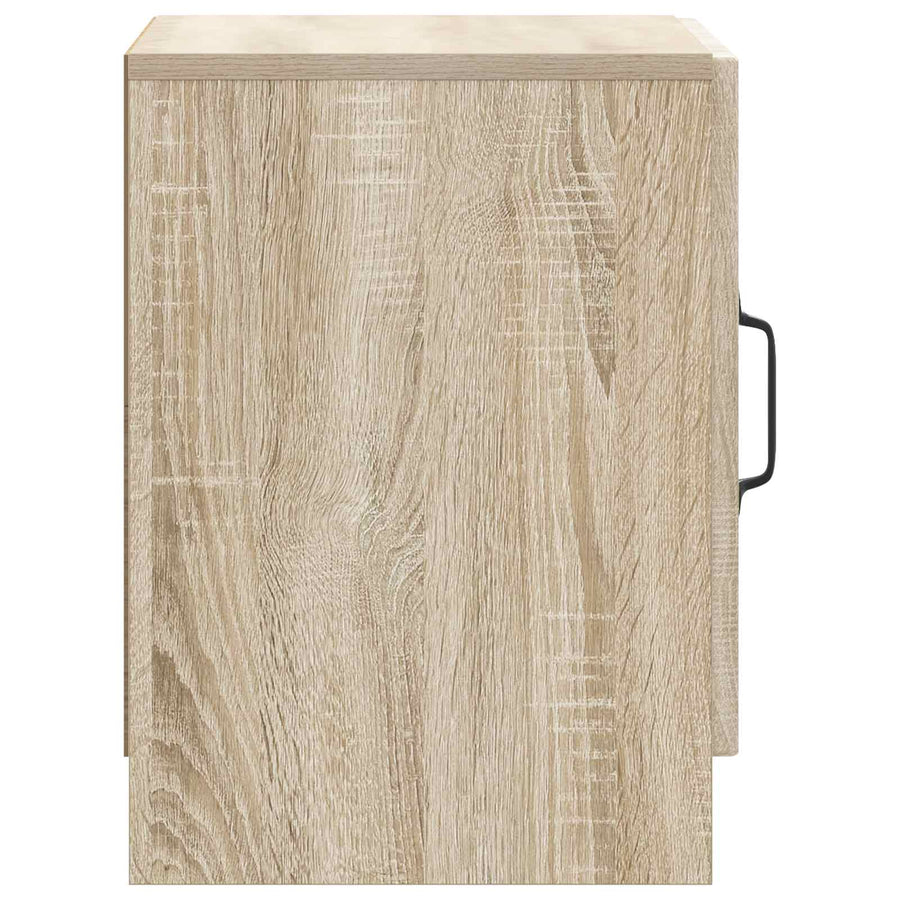 Nachtkastje 2 pcs Sonoma Eiken 43 x 34,5 x 47 cm Bewerkt hout