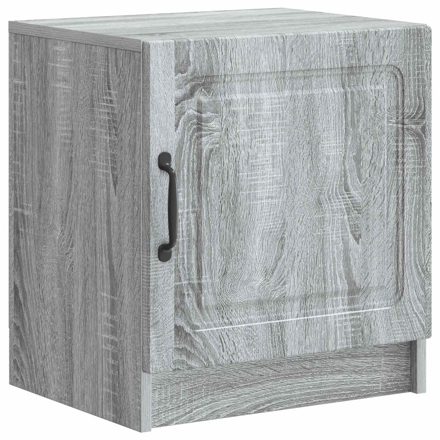 Nachtkastje Grijs sonoma 43 x 34,5 x 47 cm Bewerkt hout