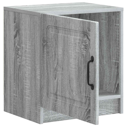 Nachtkastje 2 pcs Grijs sonoma 43 x 34,5 x 47 cm Bewerkt hout