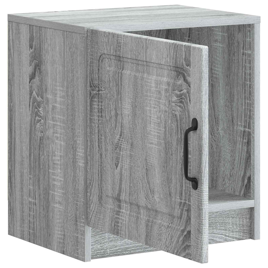 Nachtkastje 2 pcs Grijs sonoma 43 x 34,5 x 47 cm Bewerkt hout