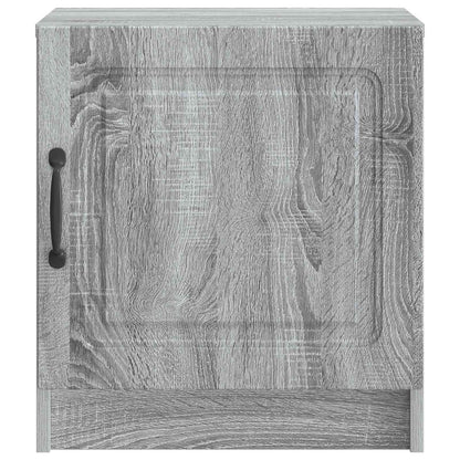 Nachtkastje 2 pcs Grijs sonoma 43 x 34,5 x 47 cm Bewerkt hout