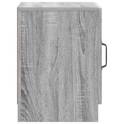 Nachtkastje 2 pcs Grijs sonoma 43 x 34,5 x 47 cm Bewerkt hout