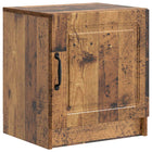 Nachtkastje 43x34,5x47 cm bewerkt hout