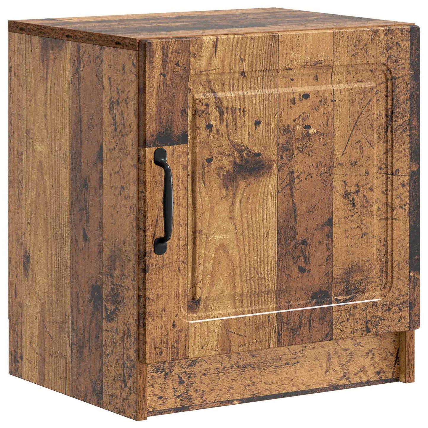 Nachtkastje Oud hout 43 x 34,5 x 47 cm Bewerkt hout