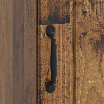 Nachtkastje 2 pcs Oud hout 43 x 34,5 x 47 cm Bewerkt hout