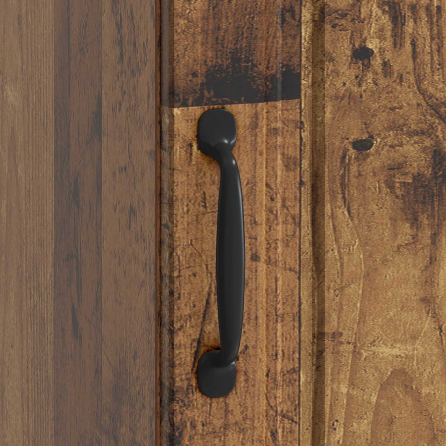 Nachtkastje 2 pcs Oud hout 43 x 34,5 x 47 cm Bewerkt hout