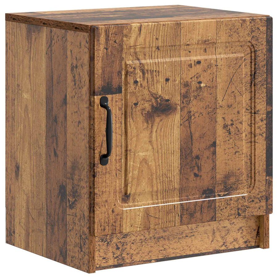 Nachtkastje 2 pcs Oud hout 43 x 34,5 x 47 cm Bewerkt hout