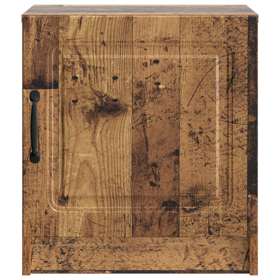Nachtkastje 2 pcs Oud hout 43 x 34,5 x 47 cm Bewerkt hout