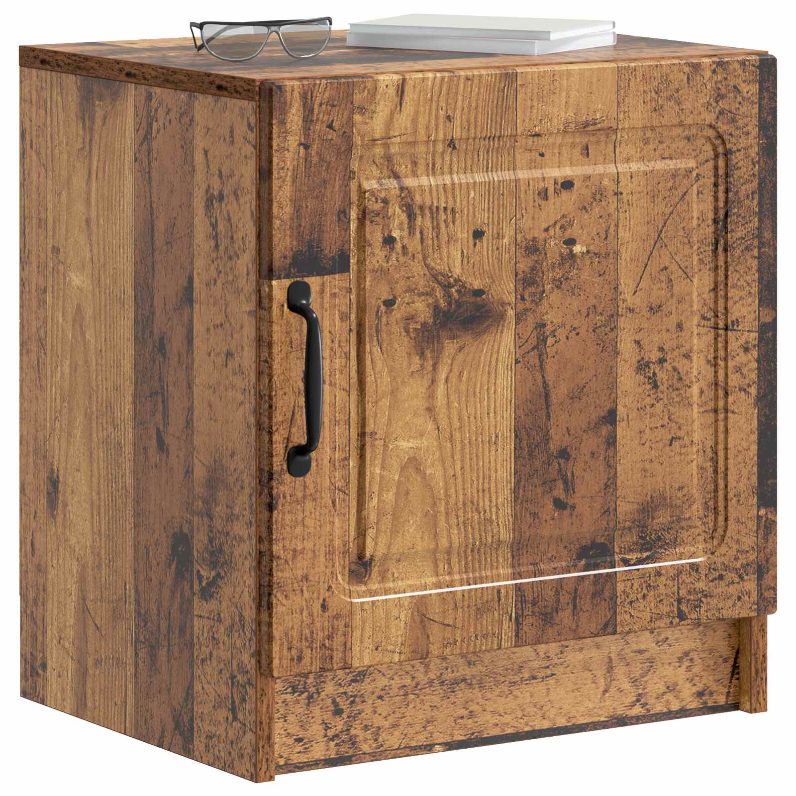 Nachtkastje 2 pcs Oud hout 43 x 34,5 x 47 cm Bewerkt hout