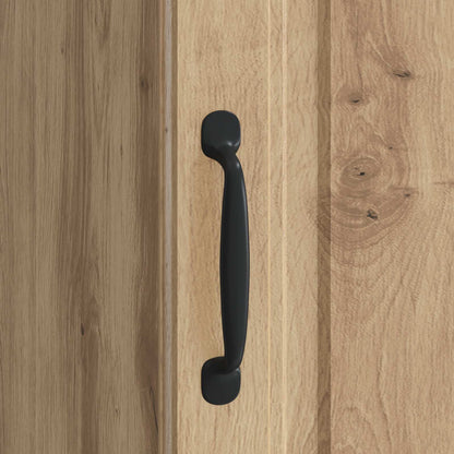 Nachtkastje Artisanaal eiken 43 x 34,5 x 47 cm Bewerkt hout