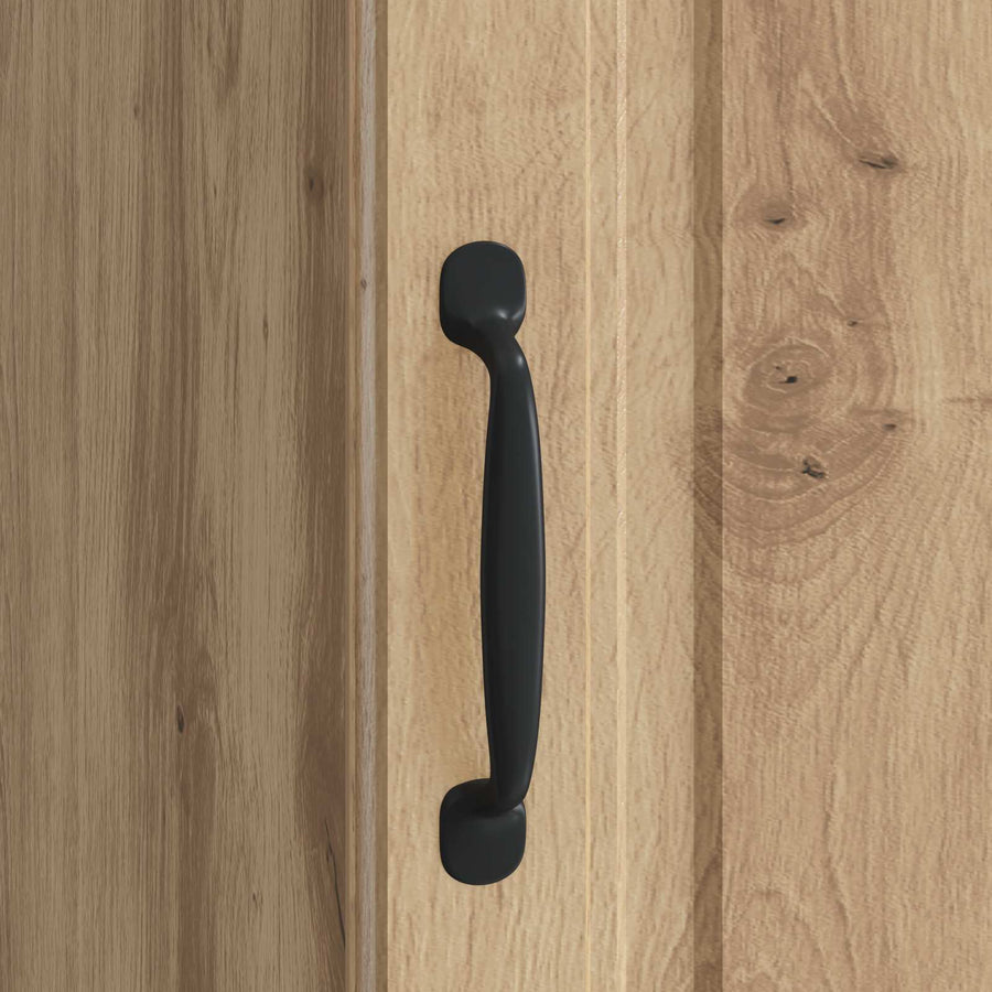 Nachtkastje Artisanaal eiken 43 x 34,5 x 47 cm Bewerkt hout