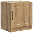 Nachtkastje bewerkt hout 43x34,5x47 cm eiken