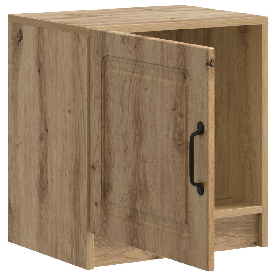 Nachtkastje 2 pcs Artisanaal eiken 43 x 34,5 x 47 cm
