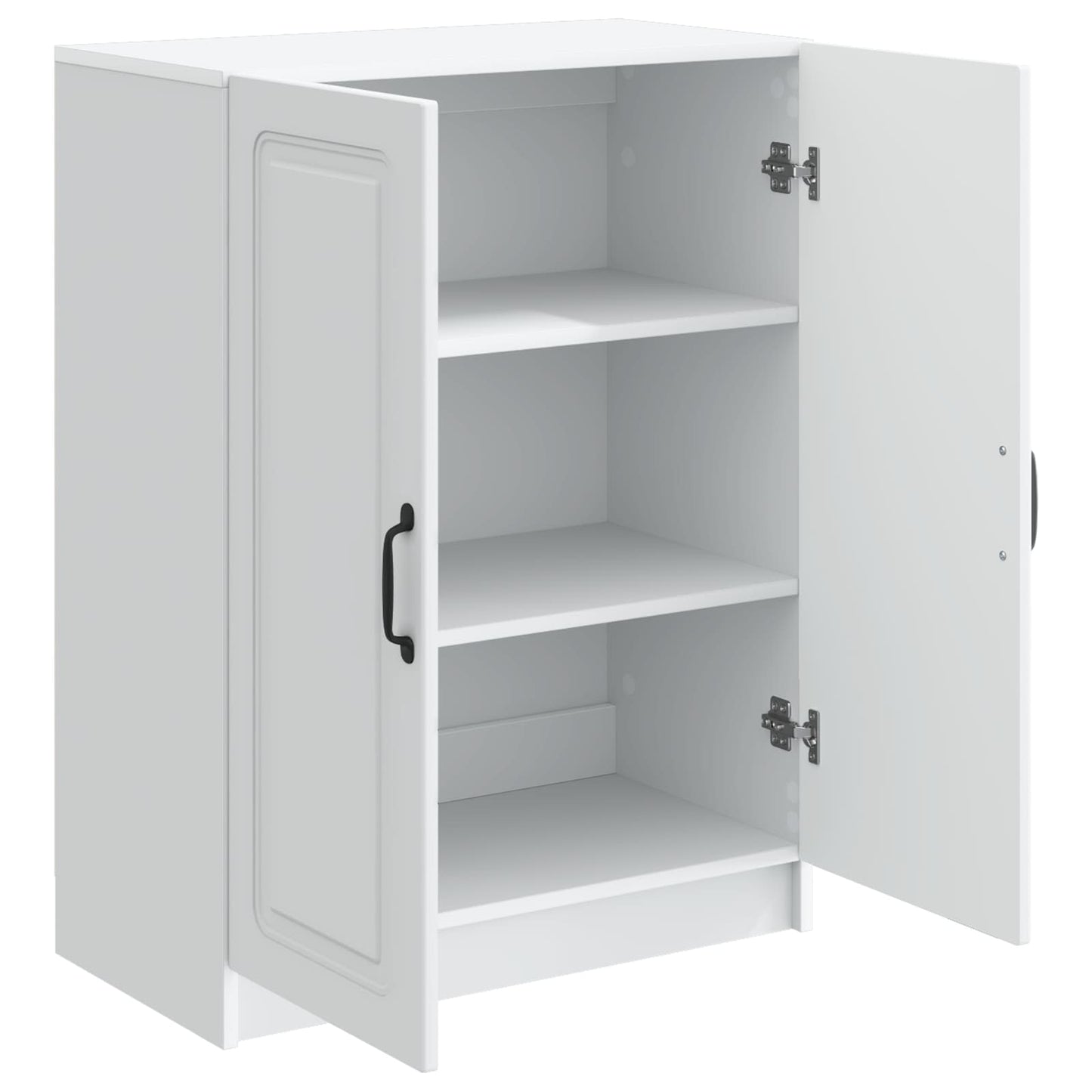 Dressoir Wit 66 x 34,5 x 87 cm Bewerkt hout