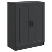Dressoir 66x34,5x87 cm bewerkt hout zwart