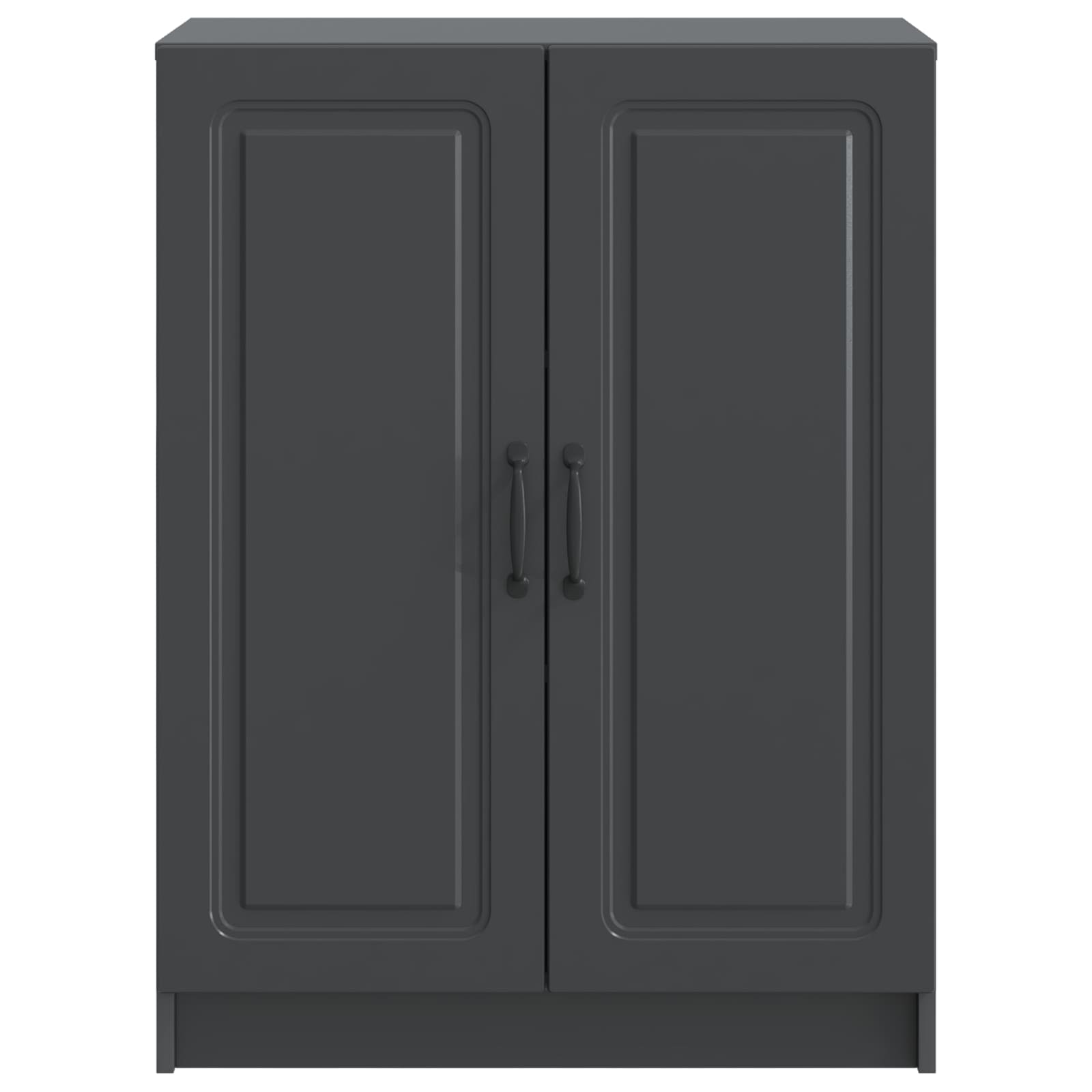 Dressoir Zwart 66 x 34,5 x 87 cm Bewerkt hout