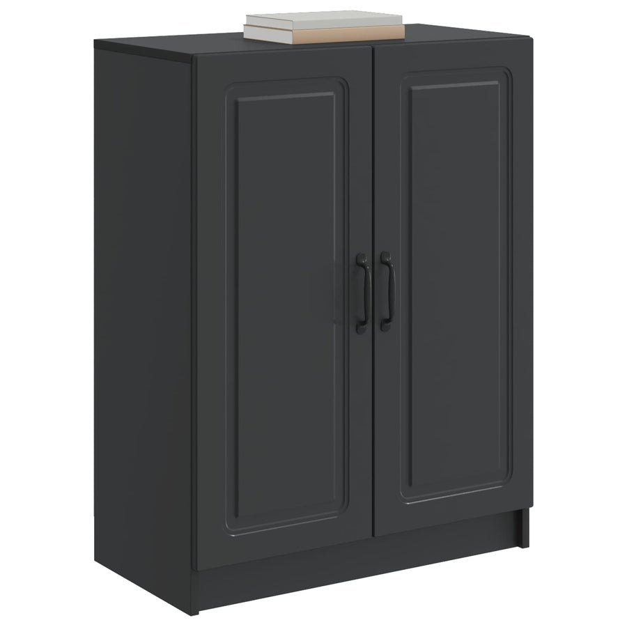 Dressoir Zwart 66 x 34,5 x 87 cm Bewerkt hout