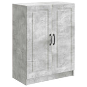 Dressoir 66x34,5x87 cm betongrijs bewerkt hout