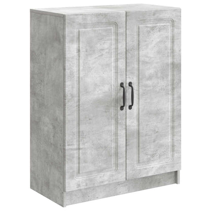Dressoir Betongrijs 66 x 34,5 x 87 cm Bewerkt hout