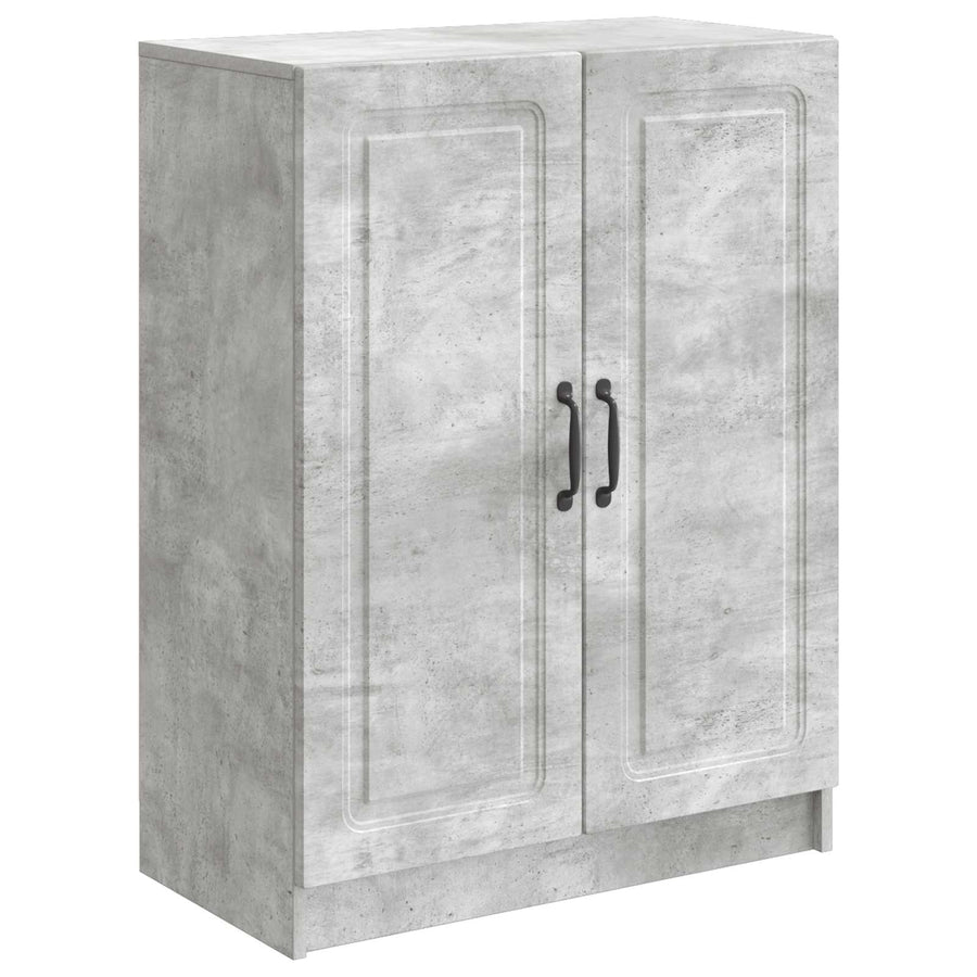 Dressoir Betongrijs 66 x 34,5 x 87 cm Bewerkt hout