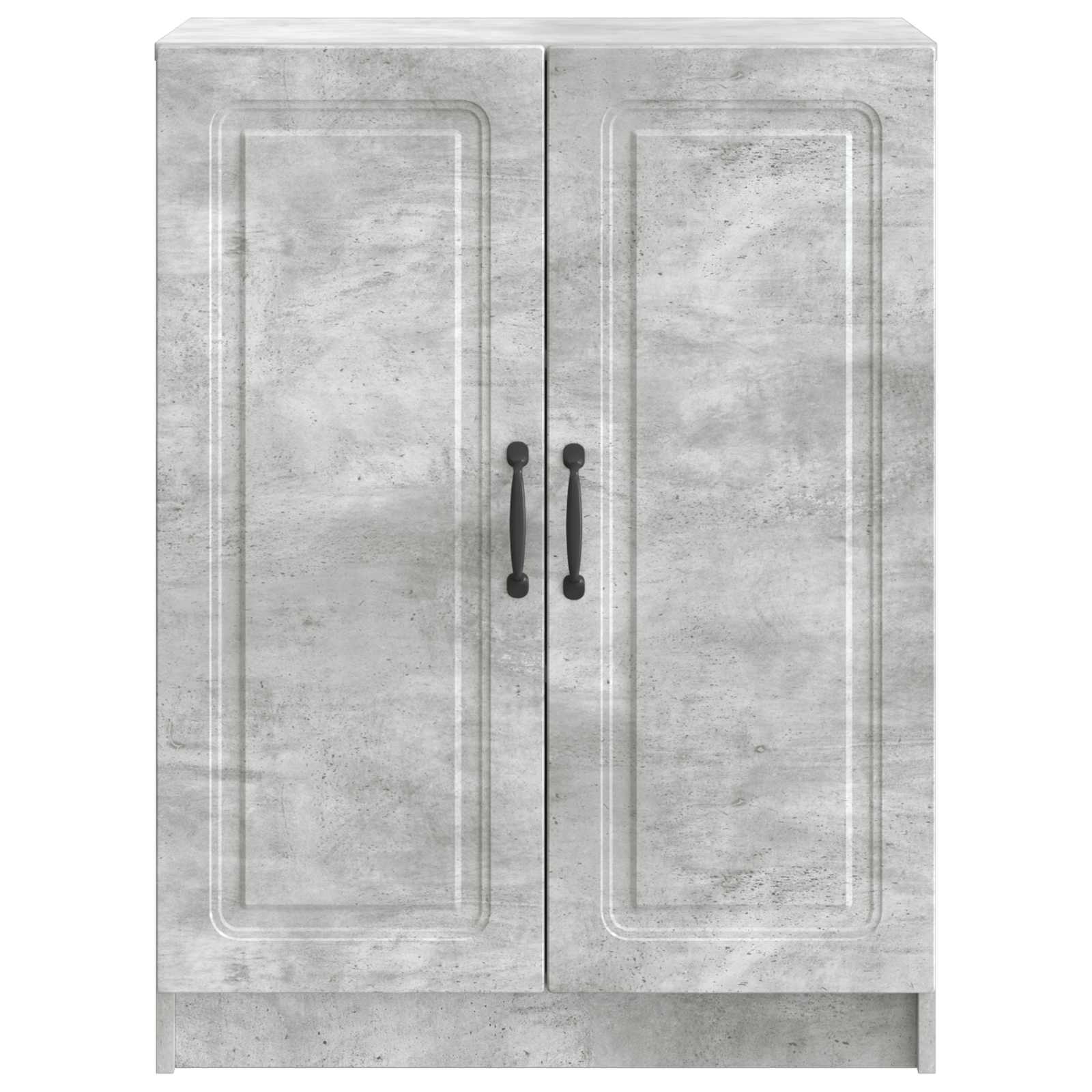 Dressoir Betongrijs 66 x 34,5 x 87 cm Bewerkt hout
