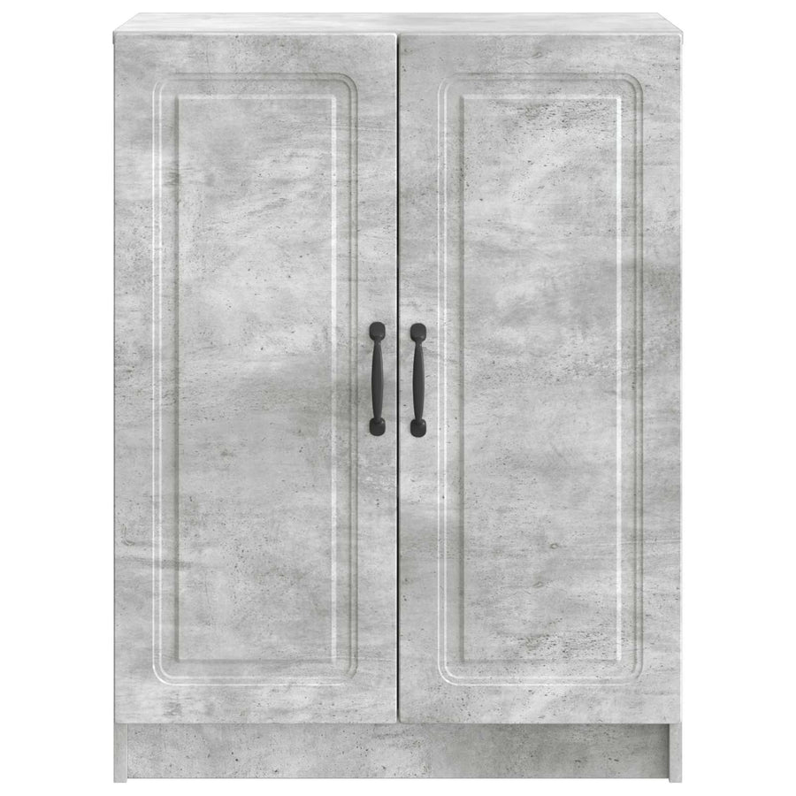 Dressoir Betongrijs 66 x 34,5 x 87 cm Bewerkt hout