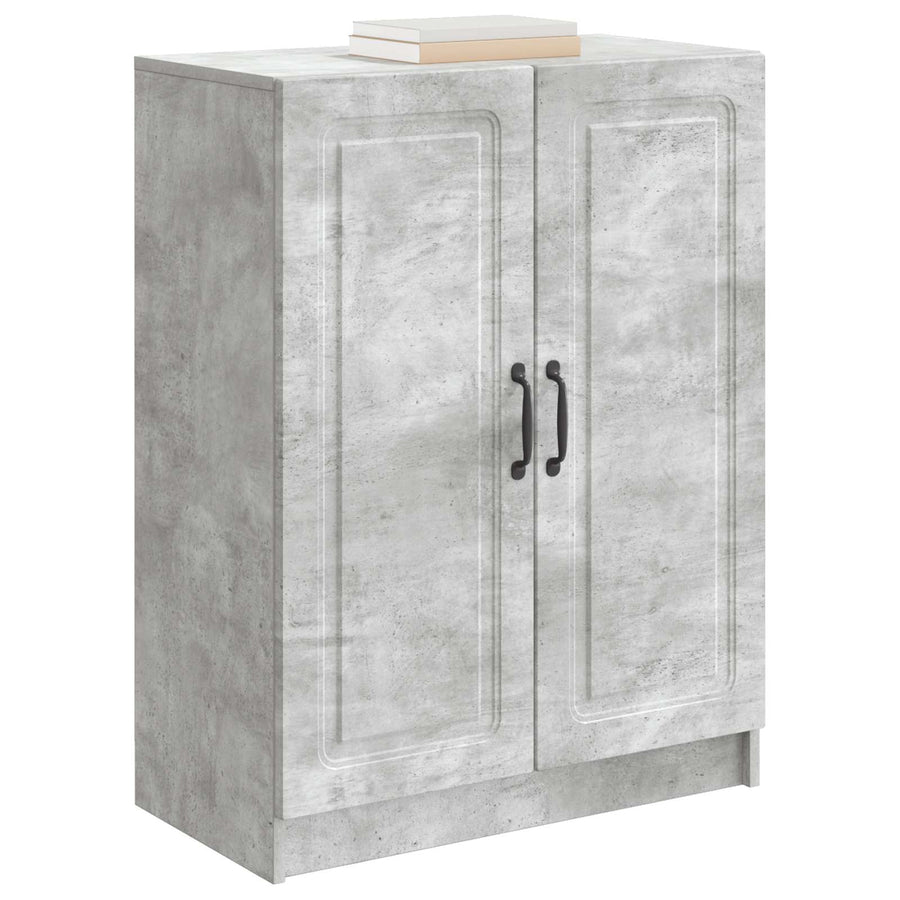 Dressoir Betongrijs 66 x 34,5 x 87 cm Bewerkt hout