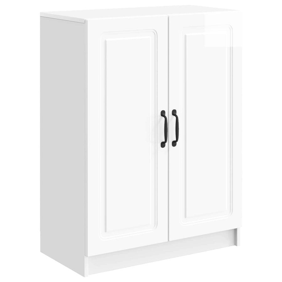 Dressoir Hoogglans Wit 66 x 34,5 x 87 cm Bewerkt hout