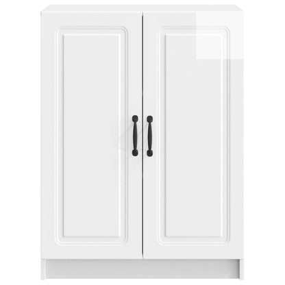 Dressoir Hoogglans Wit 66 x 34,5 x 87 cm Bewerkt hout