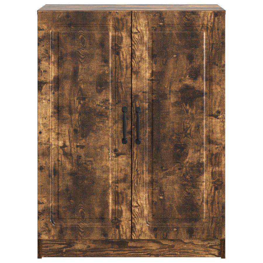 Dressoir Gerookt eiken 66 x 34,5 x 87 cm Bewerkt hout