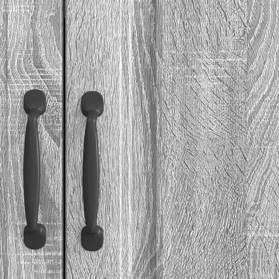 Dressoir Grijs sonoma 66 x 34,5 x 87 cm Bewerkt hout