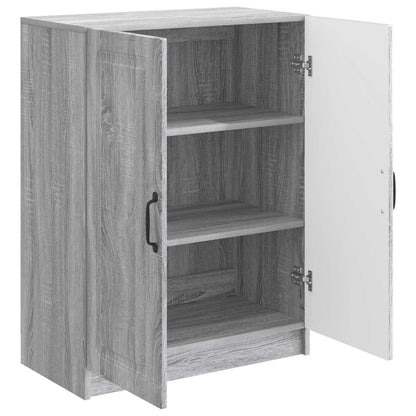 Dressoir Grijs sonoma 66 x 34,5 x 87 cm Bewerkt hout