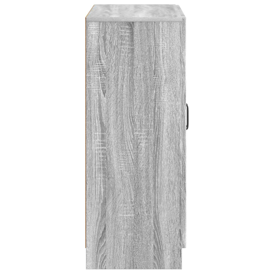 Dressoir Grijs sonoma 66 x 34,5 x 87 cm Bewerkt hout