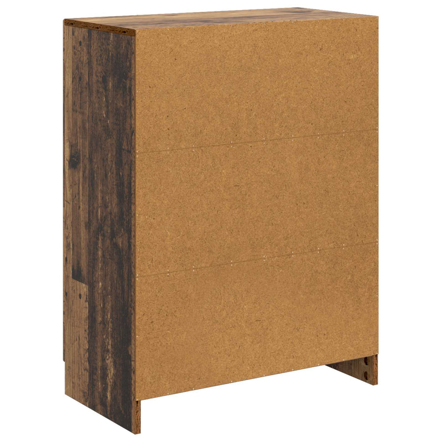 Dressoir Oud hout 66 x 34,5 x 87 cm Bewerkt hout