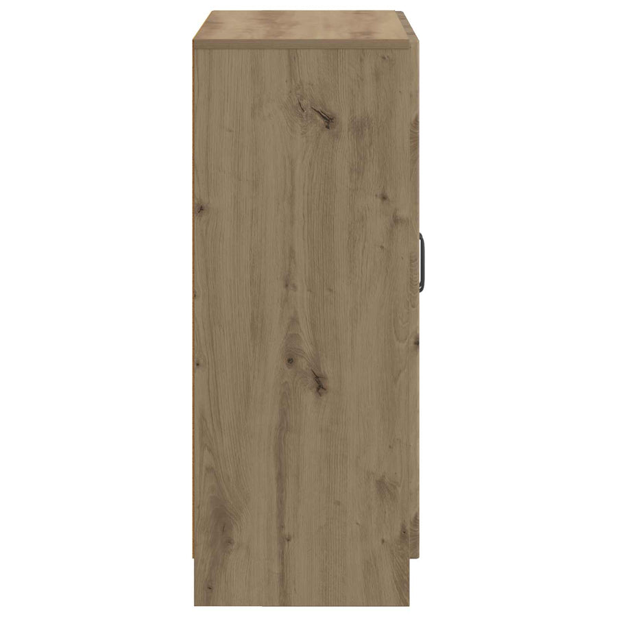 Dressoir Artisanaal eiken 66 x 34,5 x 87 cm Bewerkt hout