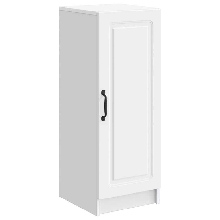 Dressoir Wit 33 x 34,5 x 87 cm Bewerkt hout