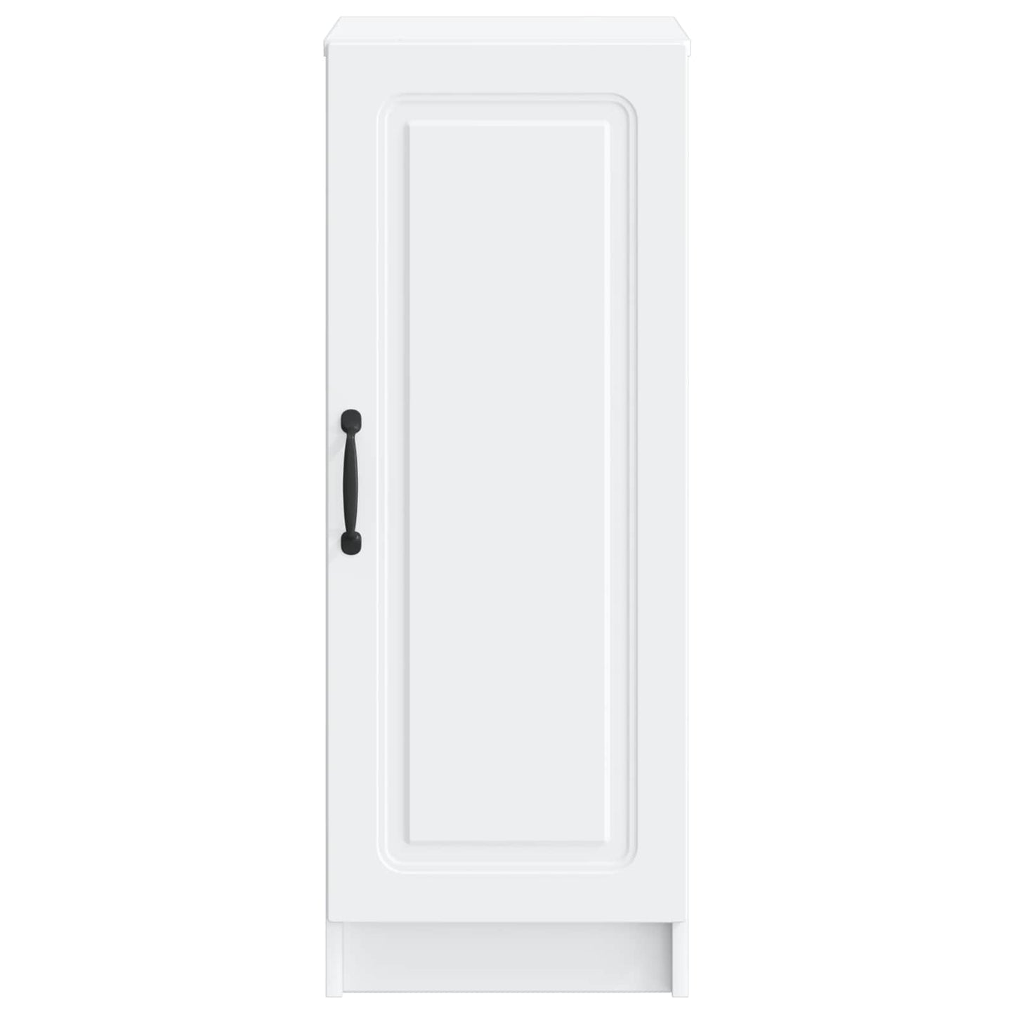 Dressoir Wit 33 x 34,5 x 87 cm Bewerkt hout