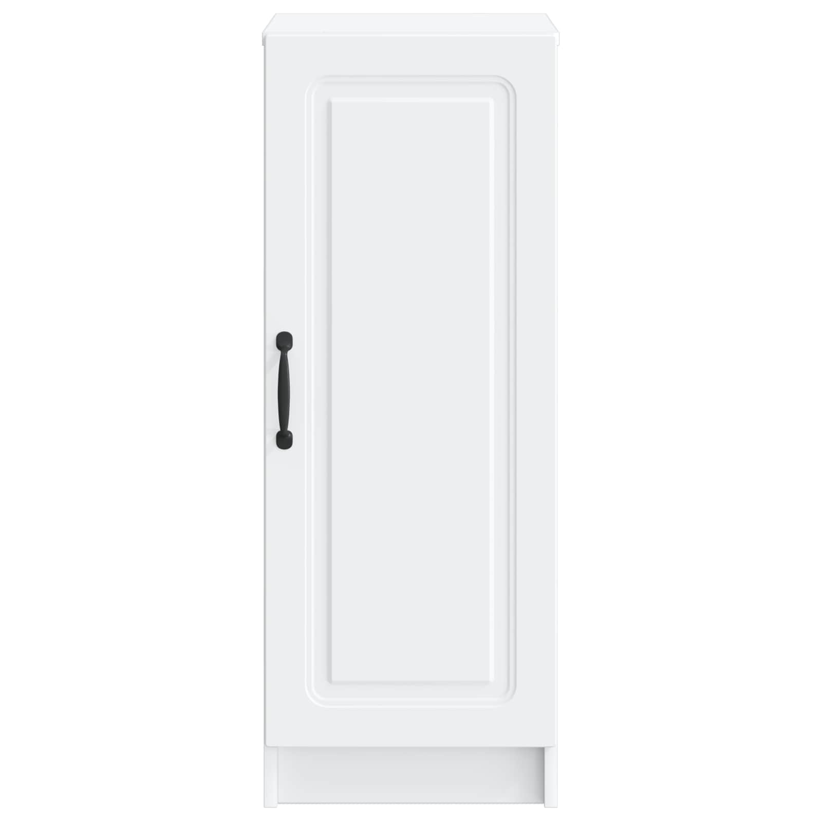 Dressoir Wit 33 x 34,5 x 87 cm Bewerkt hout