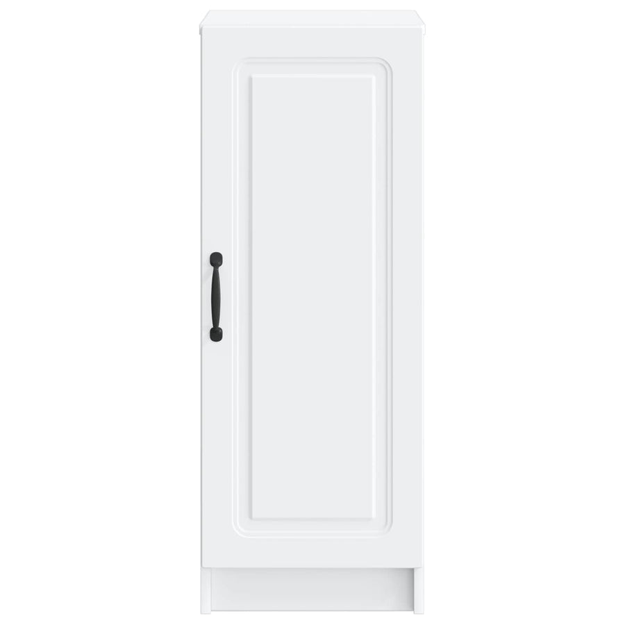 Dressoir Wit 33 x 34,5 x 87 cm Bewerkt hout