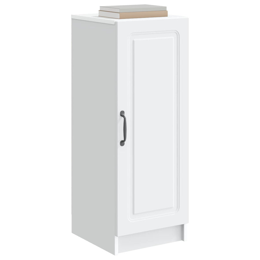 Dressoir Wit 33 x 34,5 x 87 cm Bewerkt hout