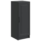 Dressoir 33x34,5x87 cm bewerkt hout zwart