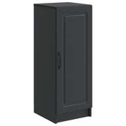 Dressoir 33x34,5x87 cm bewerkt hout zwart