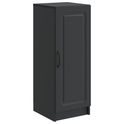 Dressoir Zwart 33 x 34,5 x 87 cm Bewerkt hout