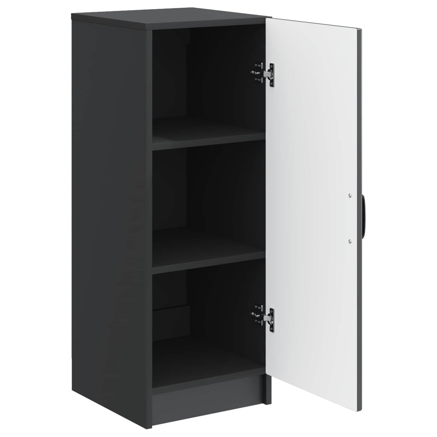 Dressoir Zwart 33 x 34,5 x 87 cm Bewerkt hout