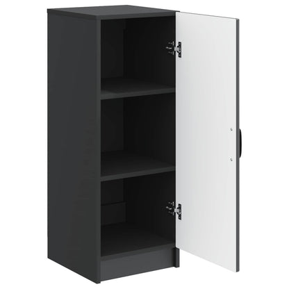 Dressoir Zwart 33 x 34,5 x 87 cm Bewerkt hout