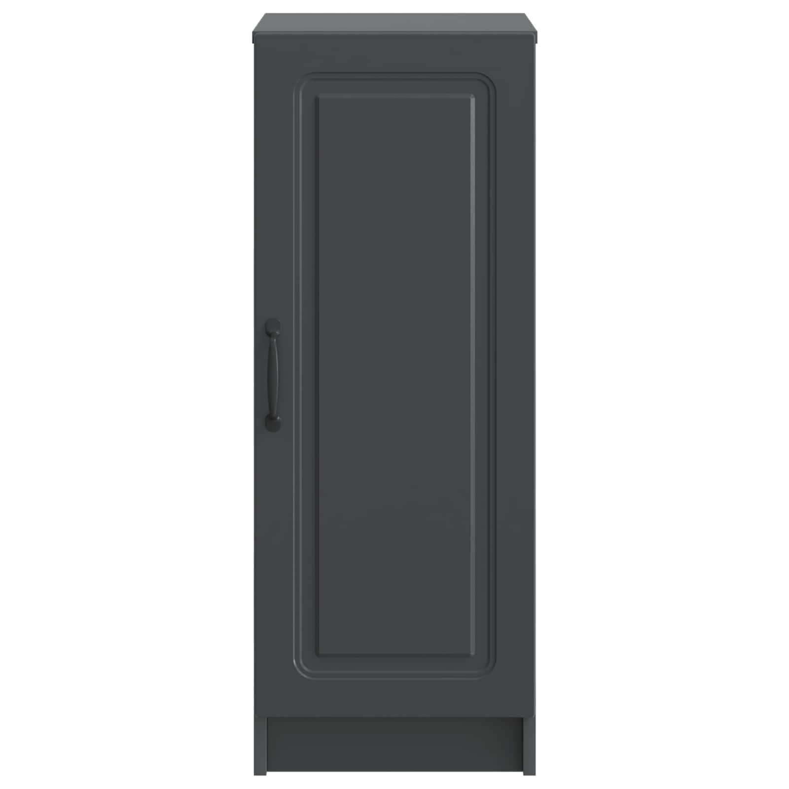 Dressoir Zwart 33 x 34,5 x 87 cm Bewerkt hout