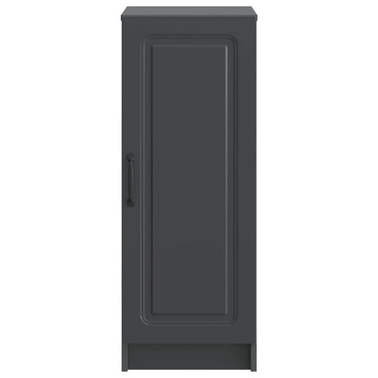 Dressoir Zwart 33 x 34,5 x 87 cm Bewerkt hout