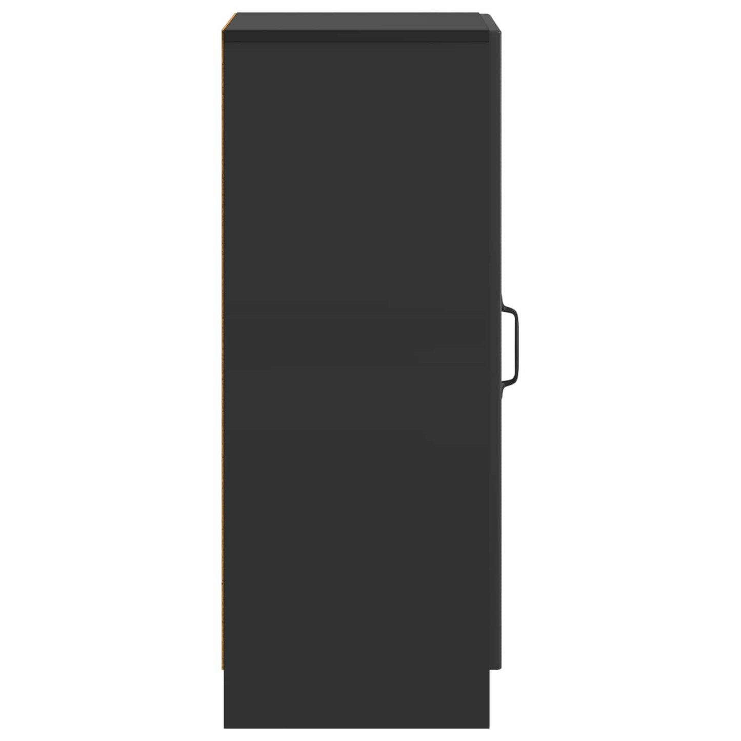 Dressoir Zwart 33 x 34,5 x 87 cm Bewerkt hout