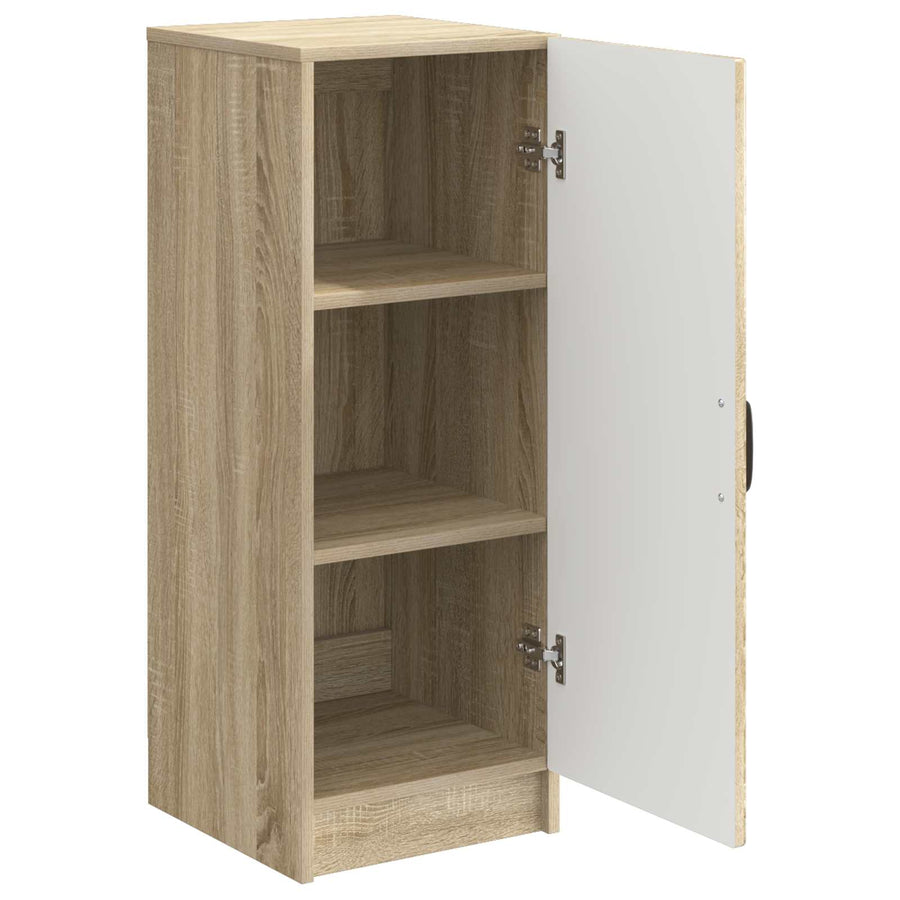 Dressoir Sonoma Eiken 33 x 34,5 x 87 cm Bewerkt hout